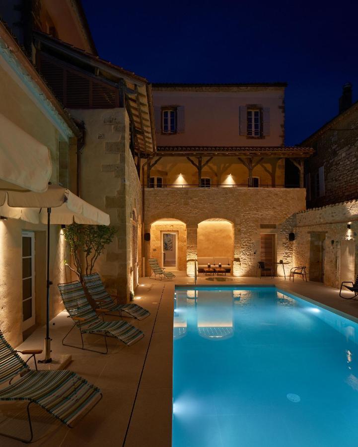 Hotel Le Chevalier Bleu Monpazier Luaran gambar